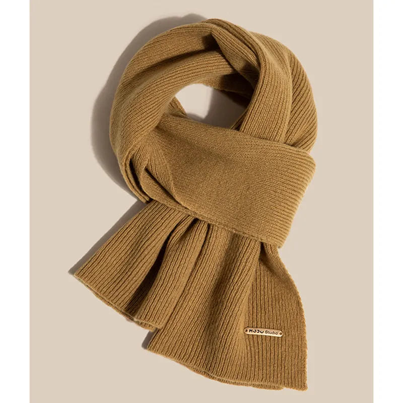 STUFFER Knit Scarves Unisex-23