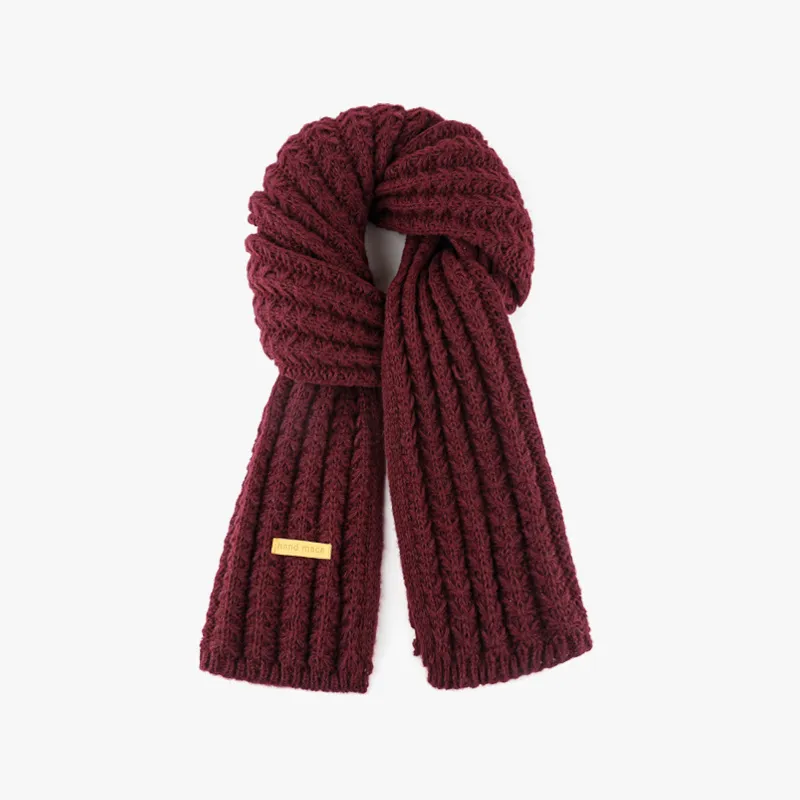 STUFFER Knit Scarves Unisex-8