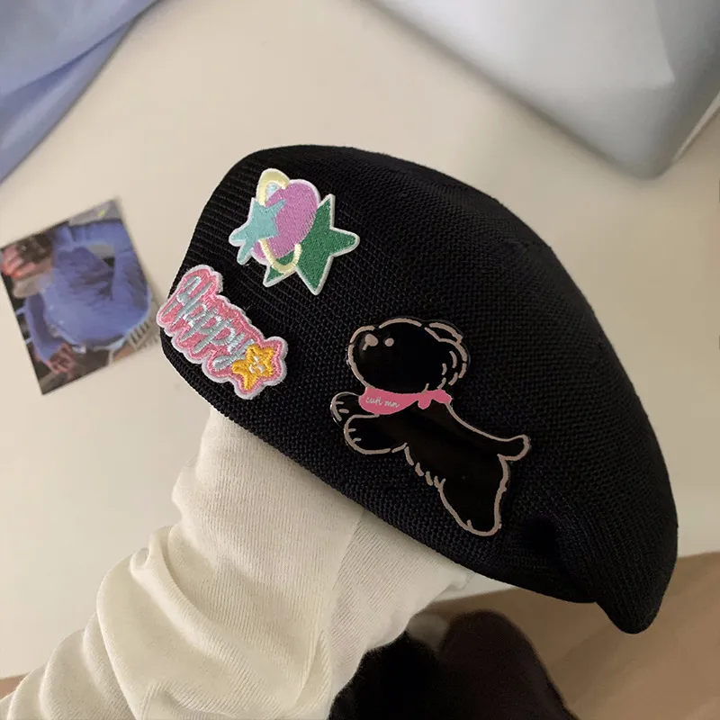 STUFFER Polyester Berets Women's-5