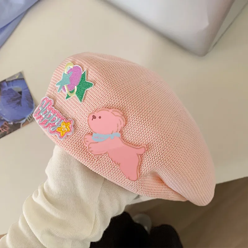 STUFFER Polyester Berets Women's-2