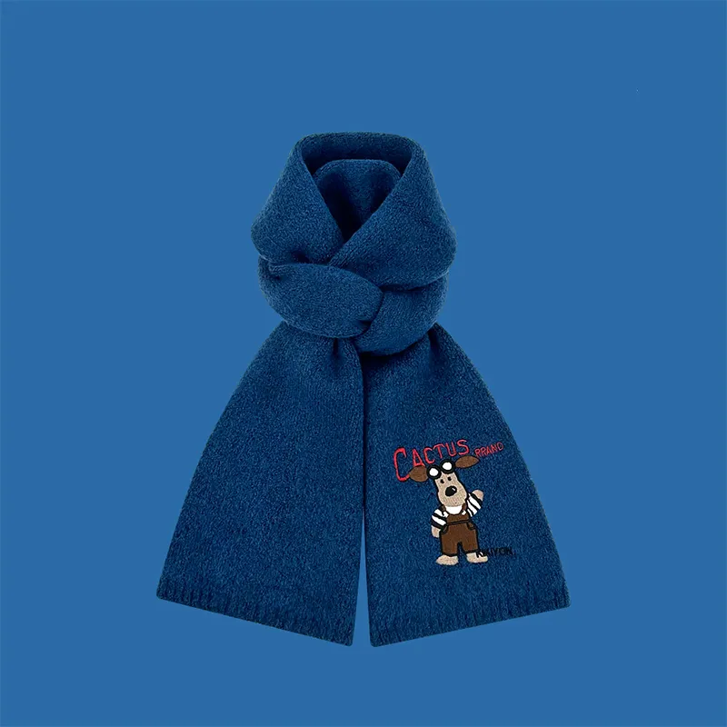 STUFFER Contains Wool Knit Scarves Unisex-17
