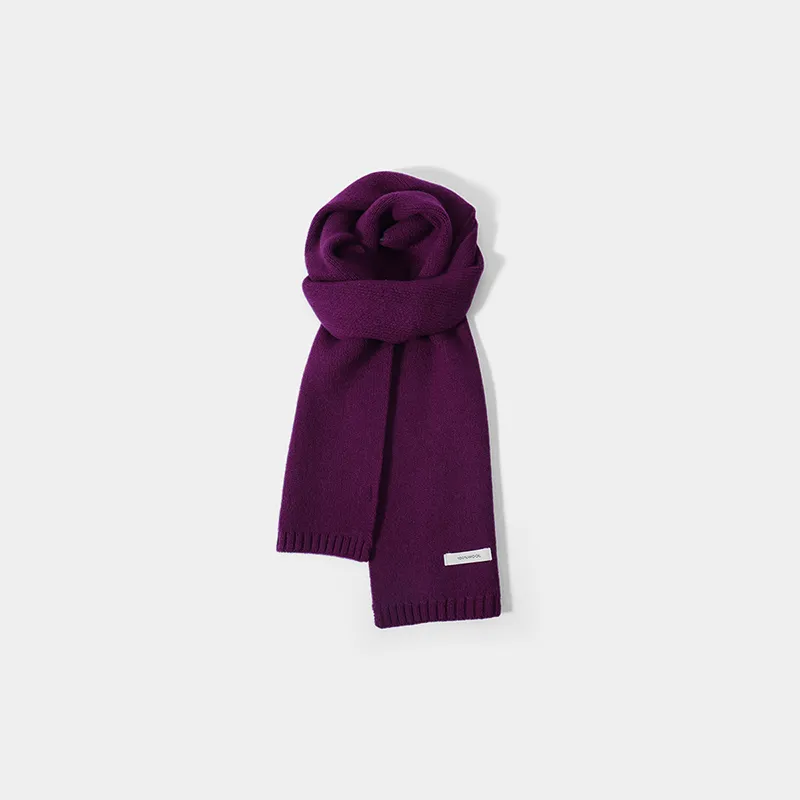 STUFFER 100% Sheep Wool Knit Scarves Unisex-17