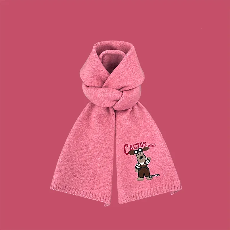 STUFFER Contains Wool Knit Scarves Unisex-11