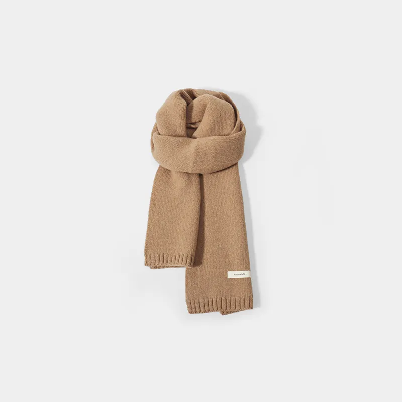 STUFFER 100% Sheep Wool Knit Scarves Unisex-5