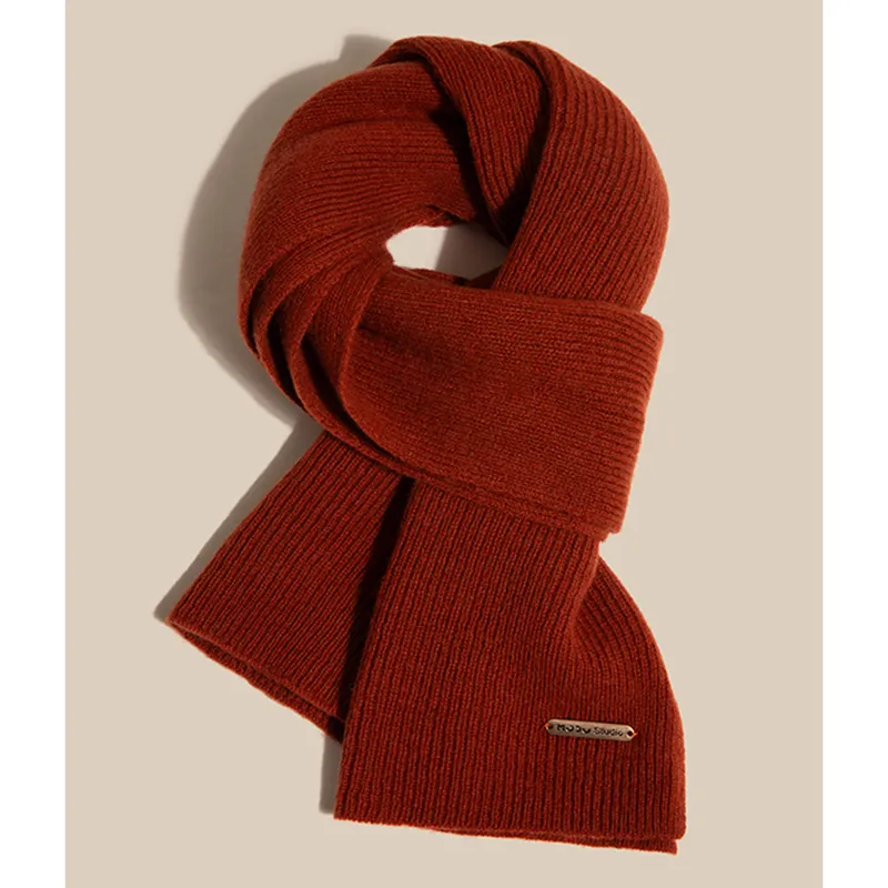 STUFFER Knit Scarves Unisex-17