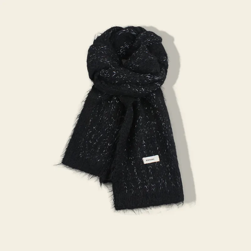STUFFER Contains Wool Knit Scarves Unisex-17