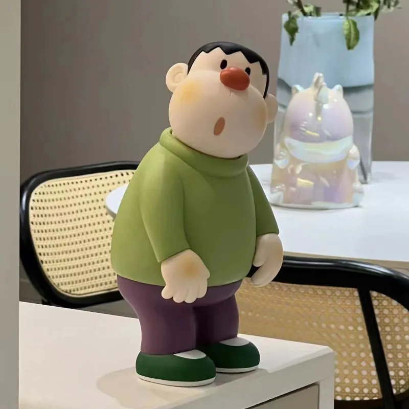 Ha Jie Bret Car Office Desktop Creative Ornament Takeshi Goda With A Tilted Head Chibi Figures-1