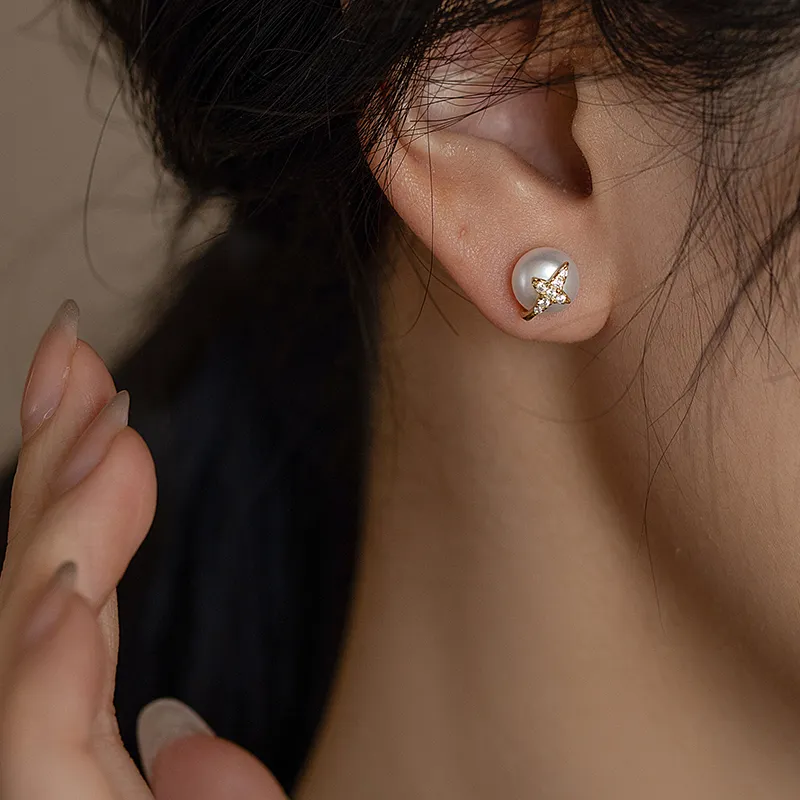 Zoo Jewel S925 Silver Stud Earrings Women's-2