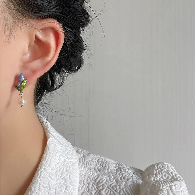 Zoo Jewel Alloy Earrings Women's-1
