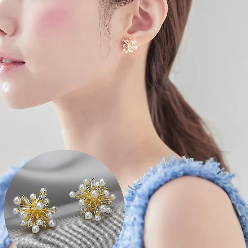 Zoo Jewel Alloy Stud Earrings Women's-2