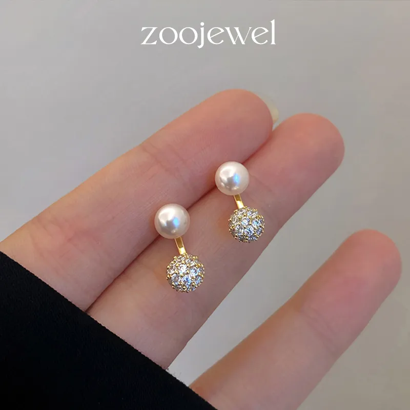 Zoo Jewel Copper Plating Earrings Women's-1