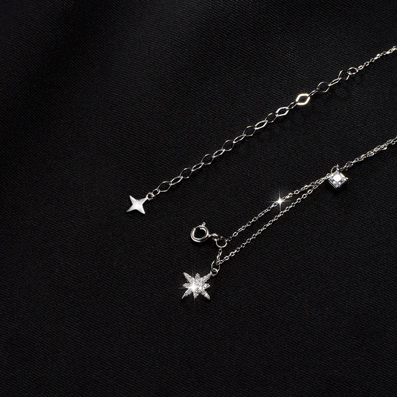 Zoo Jewel S25 Silver Necklaces Women's-4