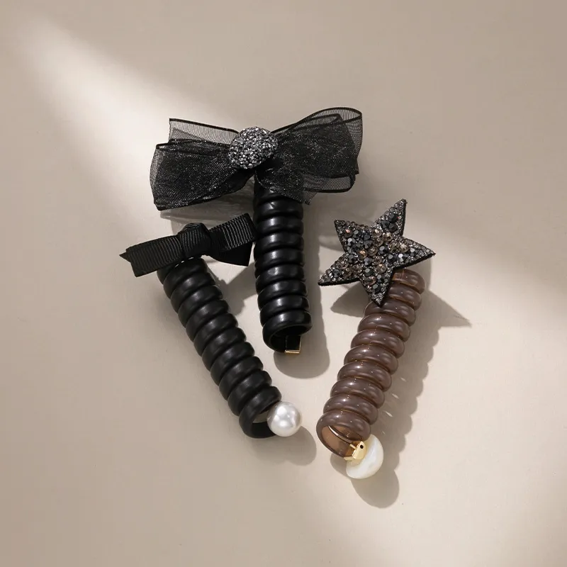 QIMEILA Fabric Hair Tie Women's-6