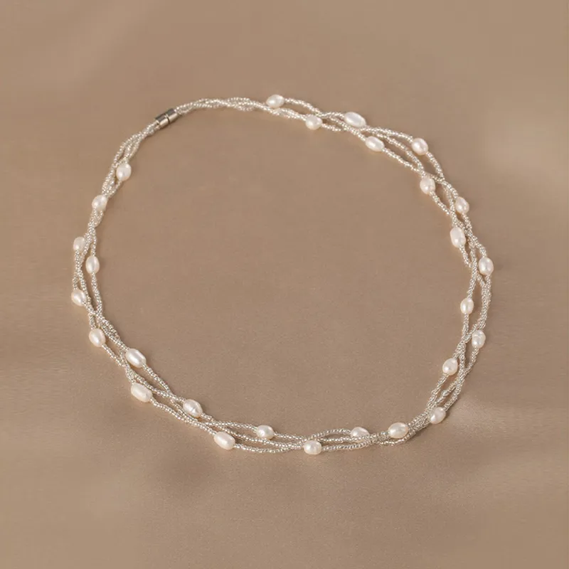 Zoo Jewel Alloy Necklaces Women's-7