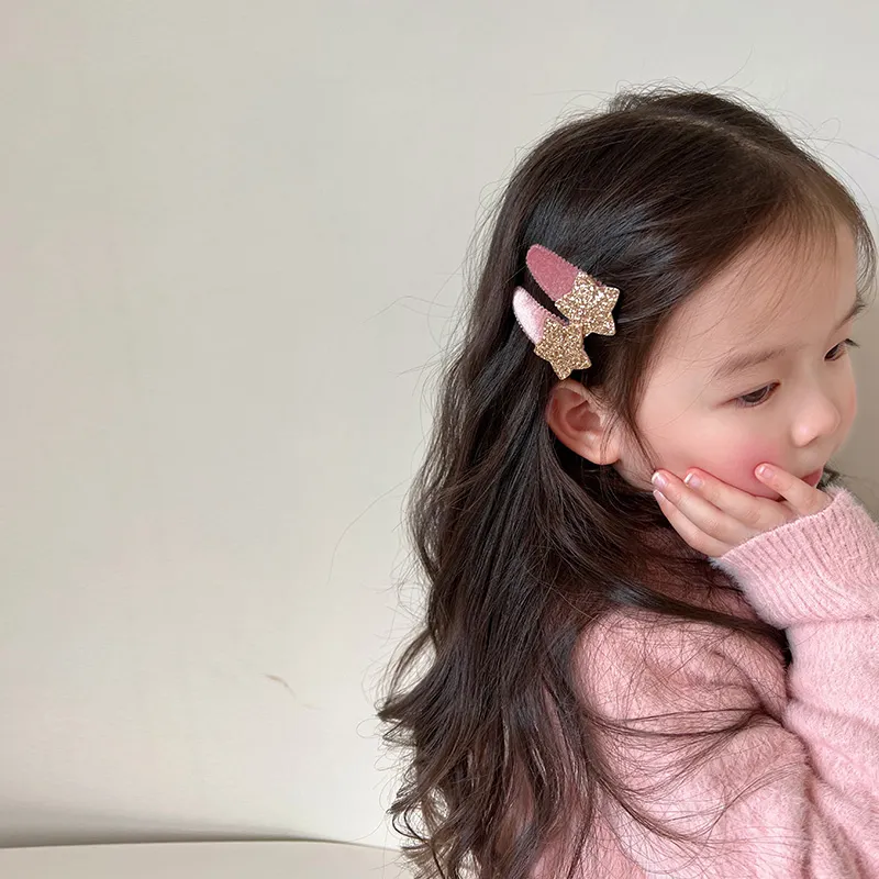 QIMEILA Fabric Hair Clips Women's-3