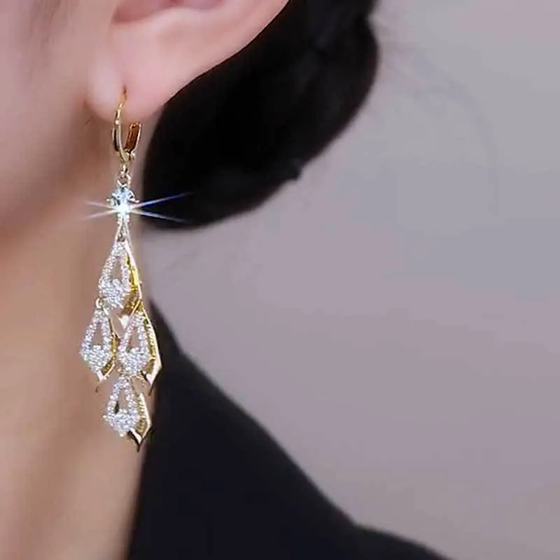 QIMEILA Copper Alloy Earrings Women's-3