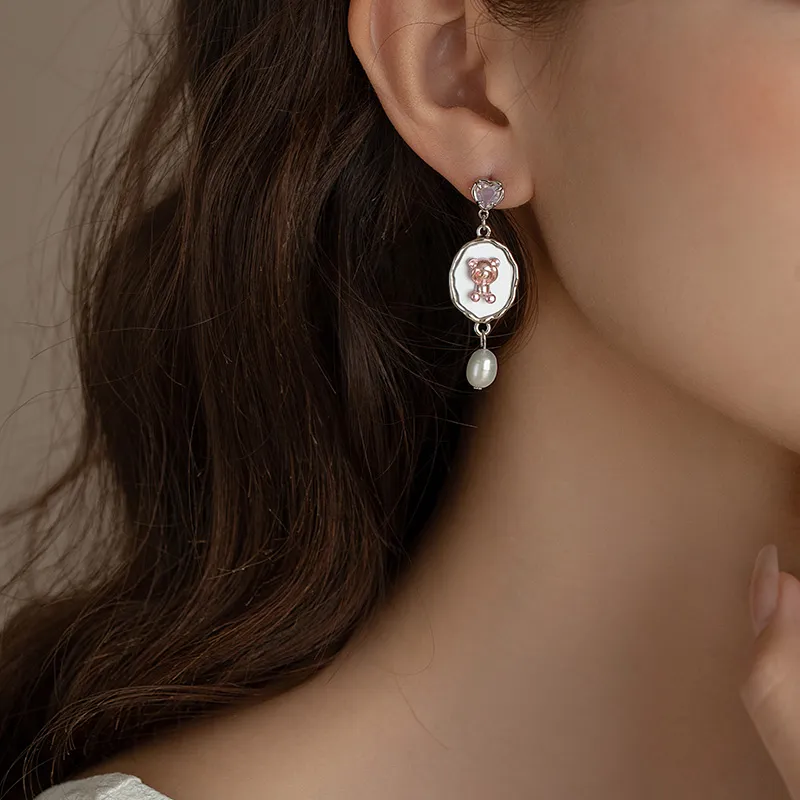 Zoo Jewel Copper Alloy Earrings Women's-4
