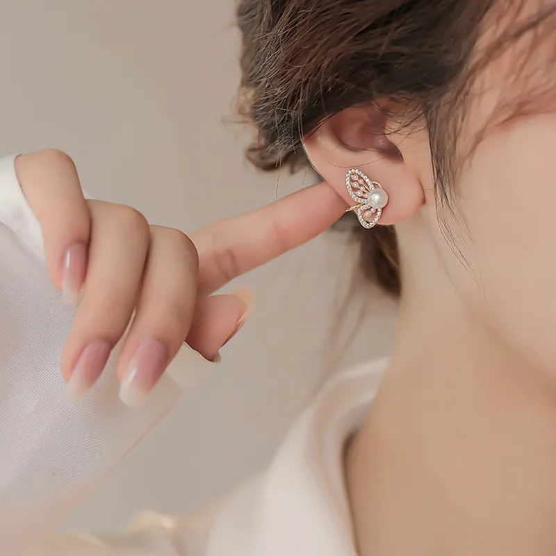 Zoo Jewel Copper Alloy Clip On Earrings Women's-1
