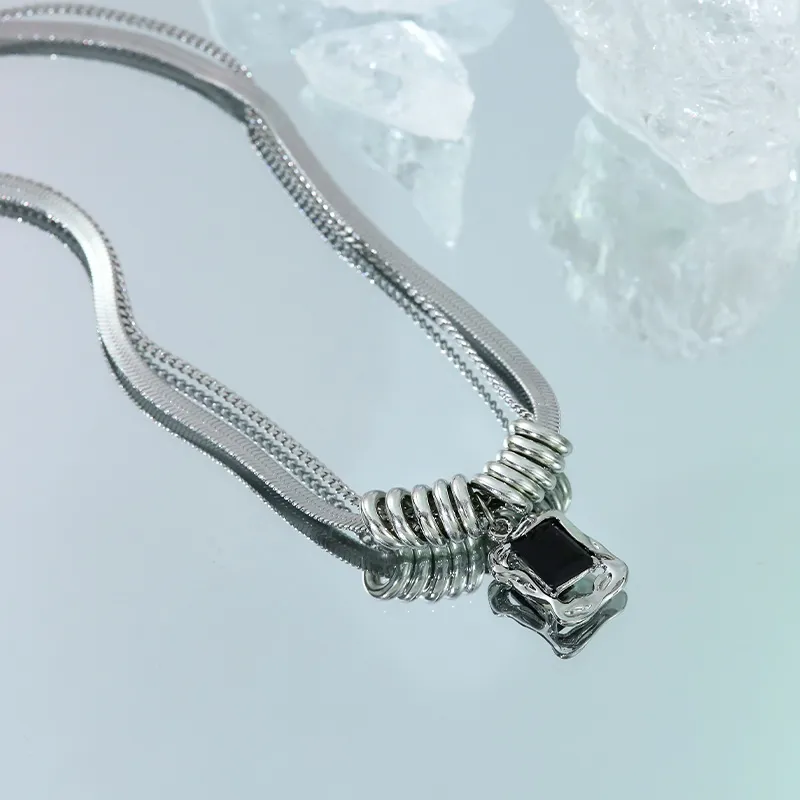 QIMEILA Alloy Necklaces Women's-2