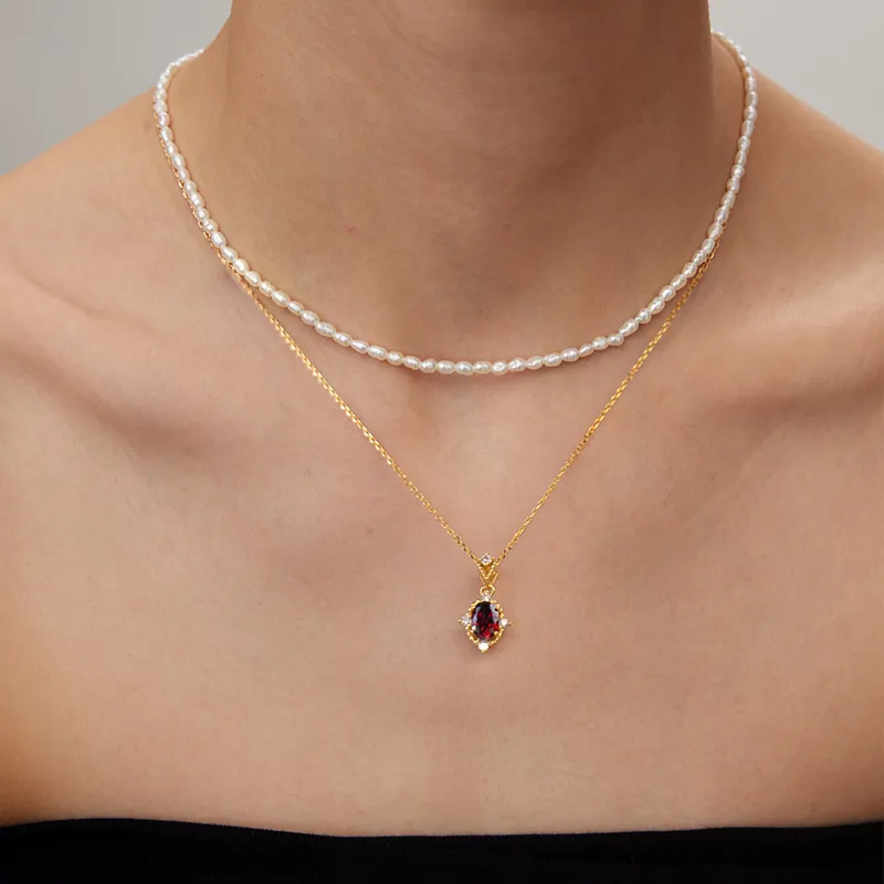 Zoo Jewel S925 Silver Necklaces Women's-5