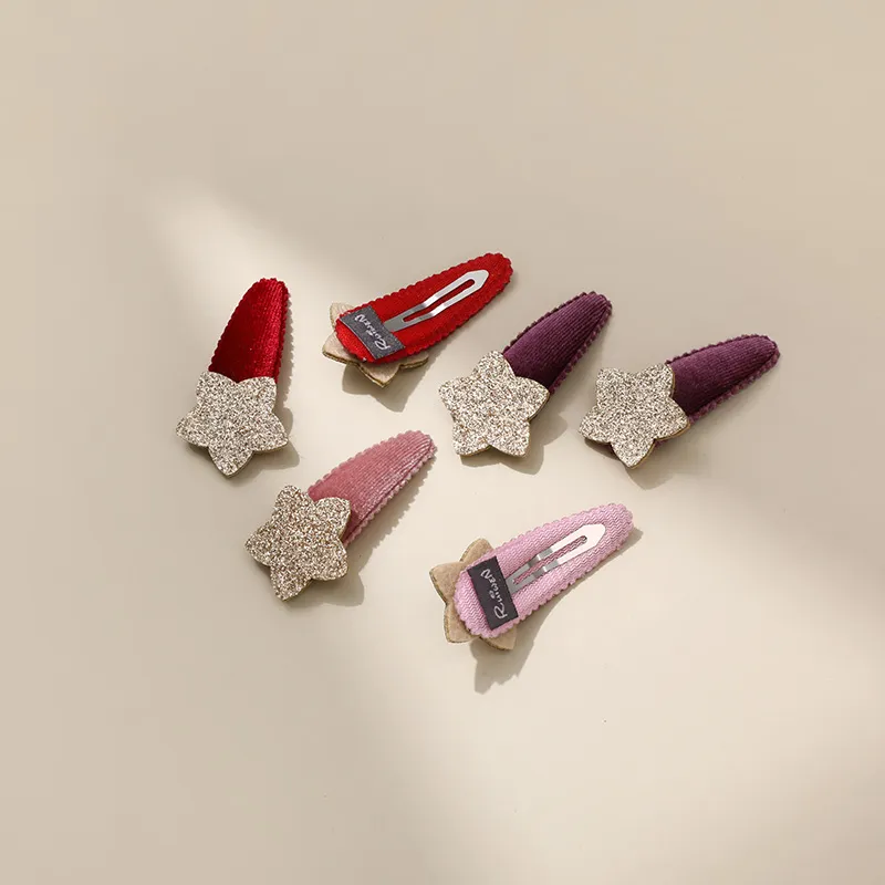QIMEILA Fabric Hair Clips Women's-7