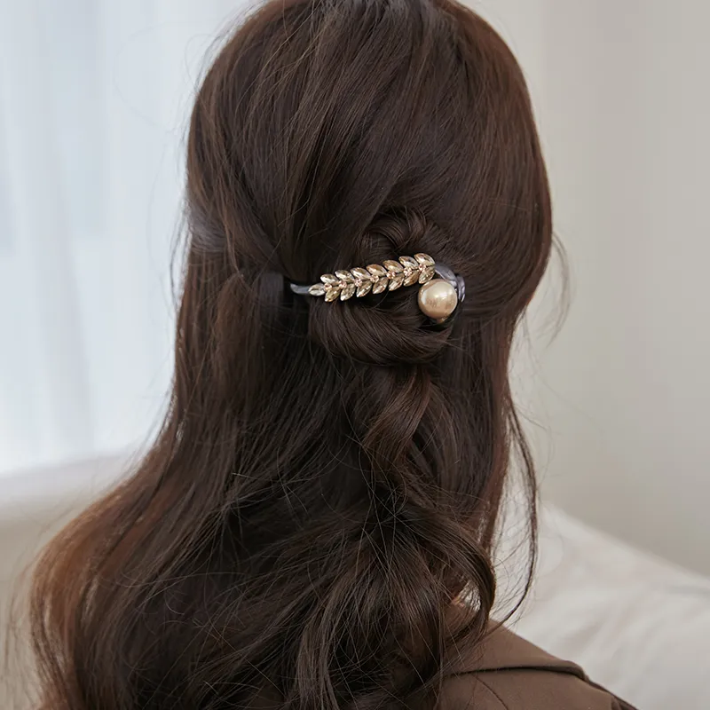 QIMEILA Resin Hair Clips Women's-3
