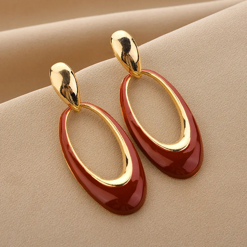 QIMEILA Copper Alloy Earrings Women's-6