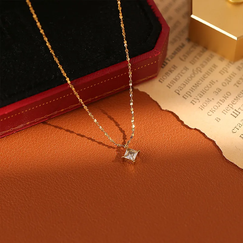 QIMEILA Copper Alloy Necklaces Women's-2