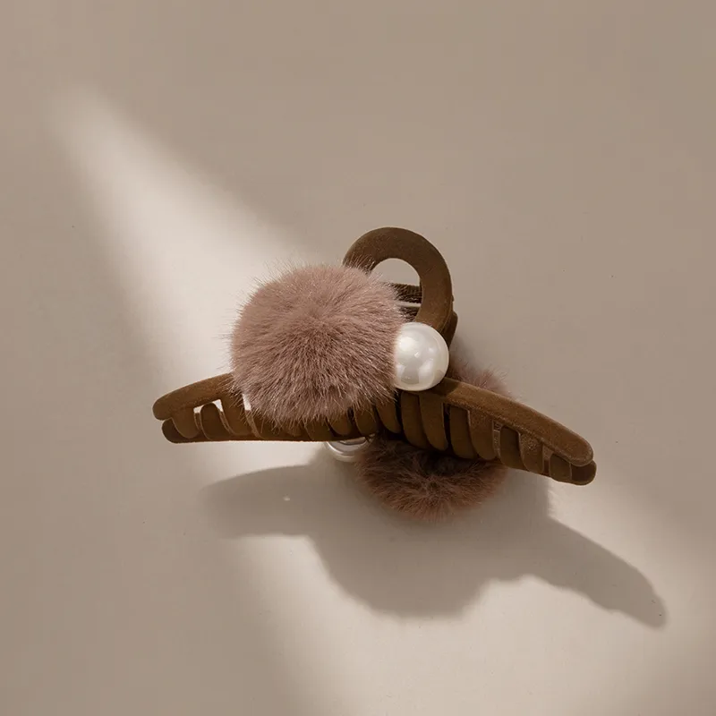 QIMEILA Flock Hair Clips Women's-2