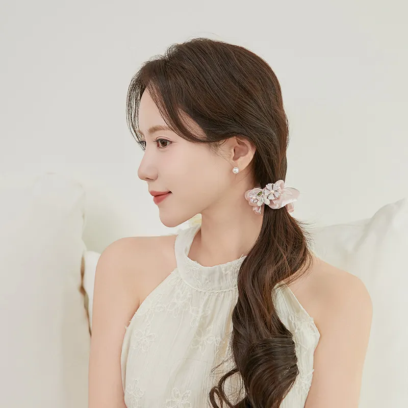 QIMEILA Fabric Hair Tie Women's-1
