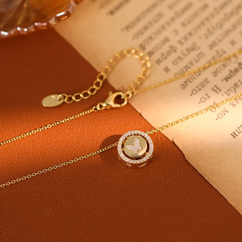 QIMEILA Copper Necklaces Women's-5