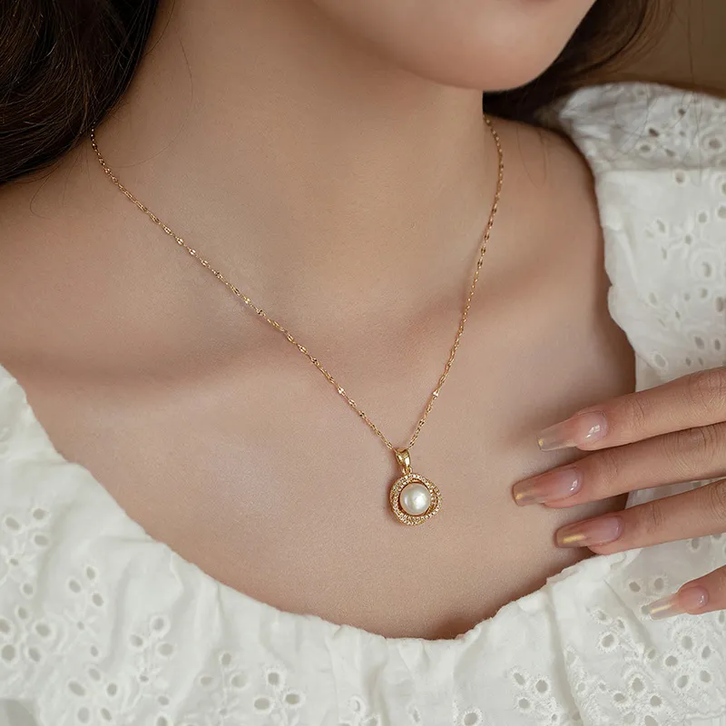 QIMEILA Copper Alloy Necklaces Women's-1