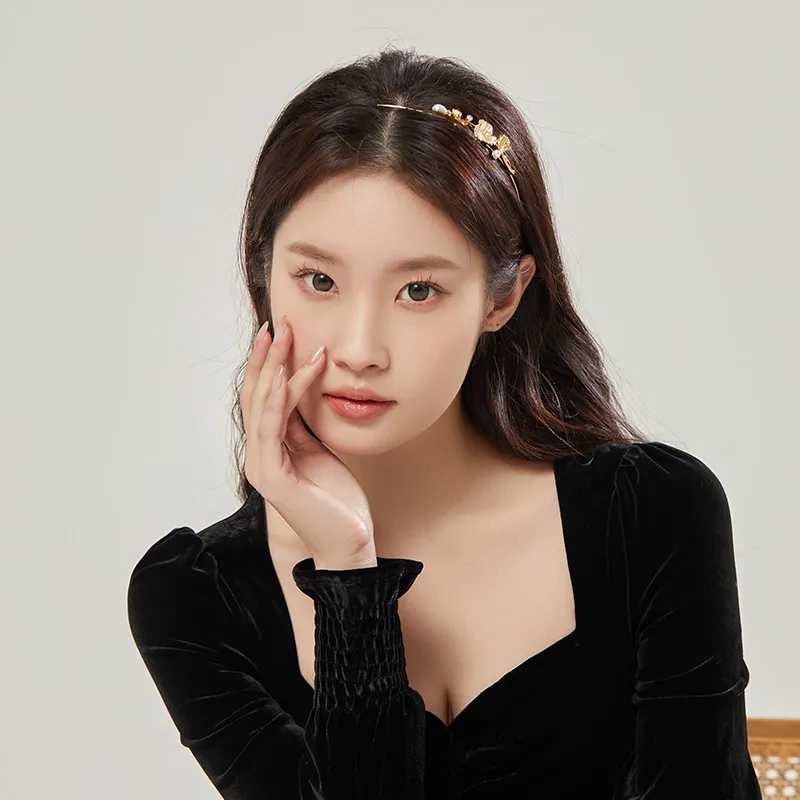 QIMEILA Alloy Headbands Women's-3