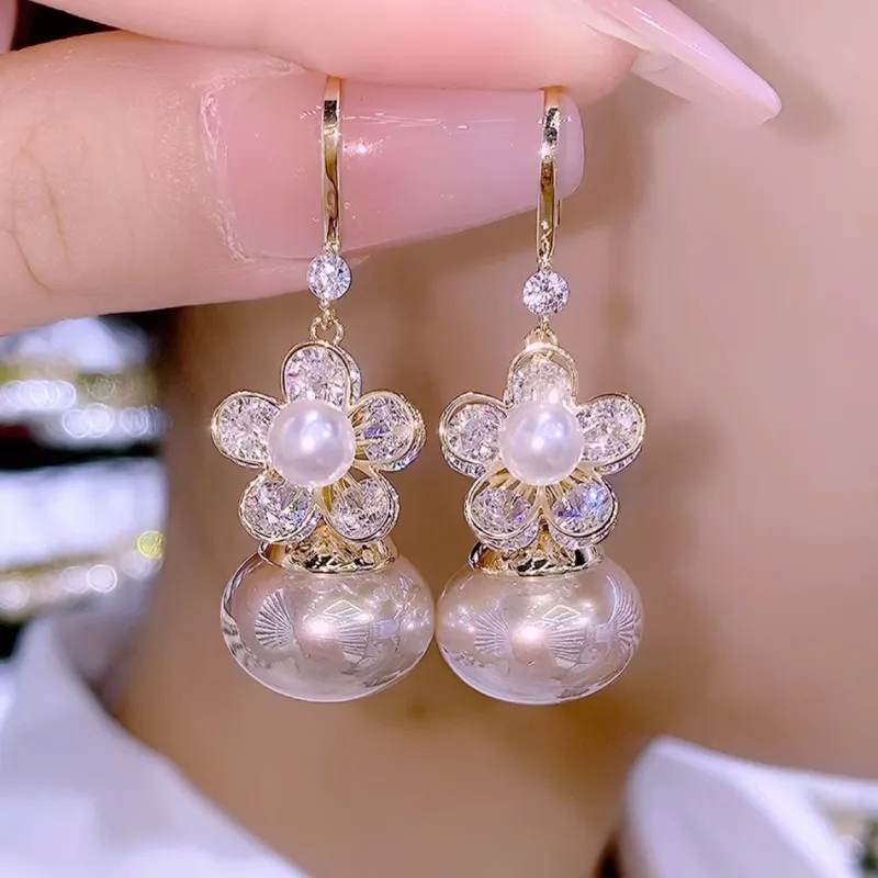 QIMEILA Copper Alloy Earrings Women's-4
