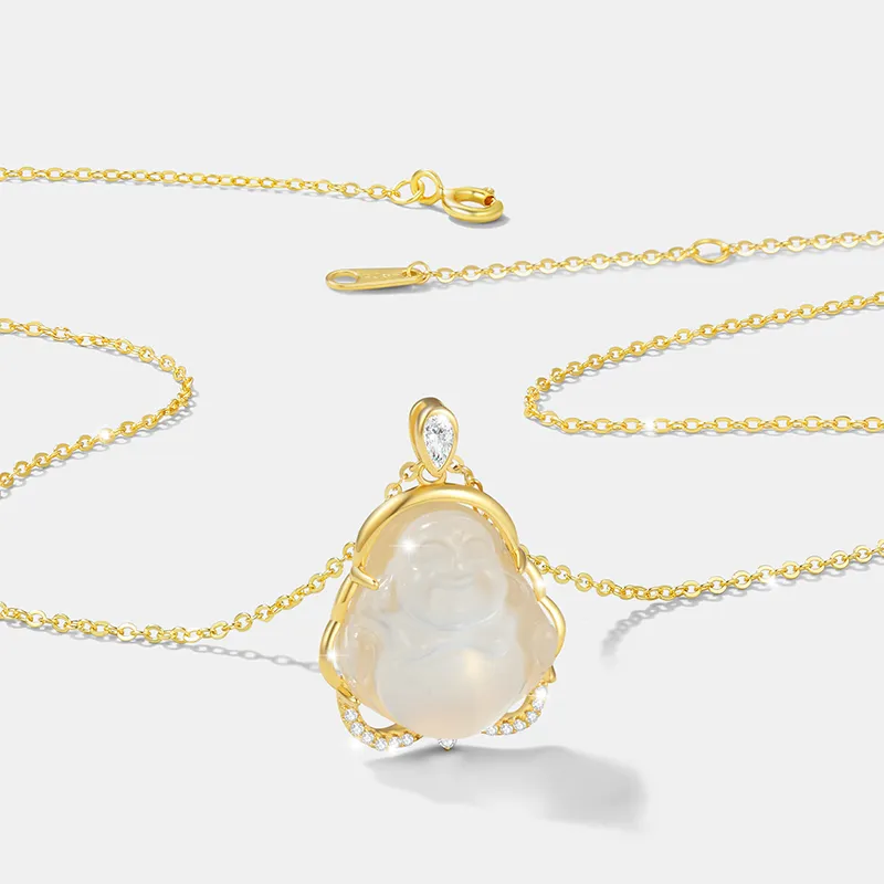 Zoo Jewel Chalcedony Necklaces Women's-5
