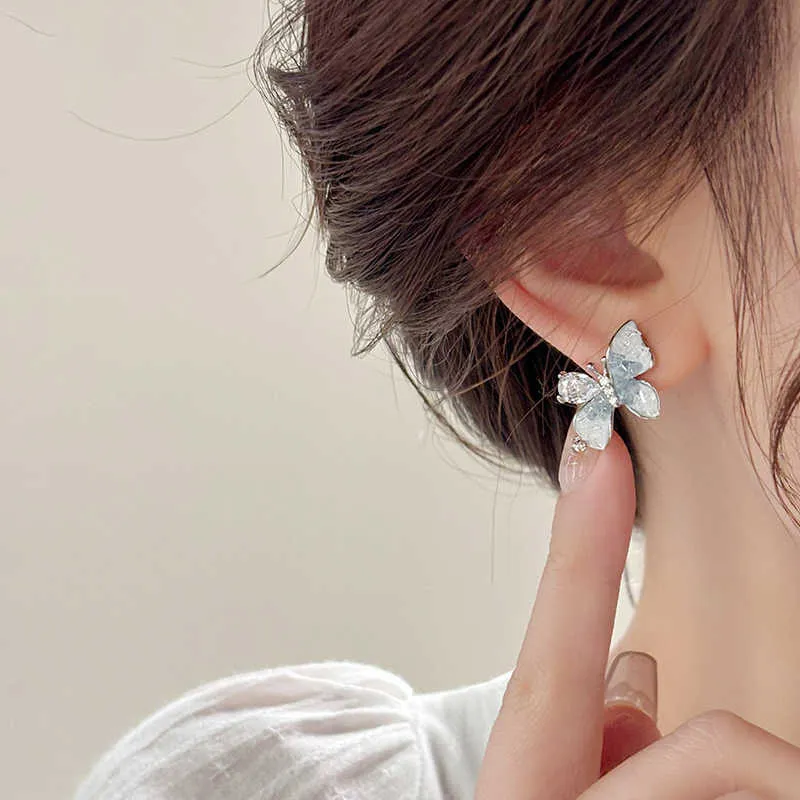 QIMEILA Copper Alloy Stud Earrings Women's-2