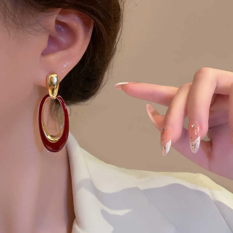 QIMEILA Copper Alloy Earrings Women's-2