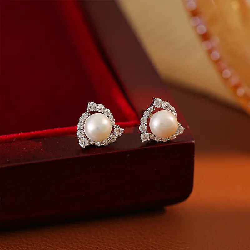 Zoo Jewel Copper Stud Earrings Women's-2