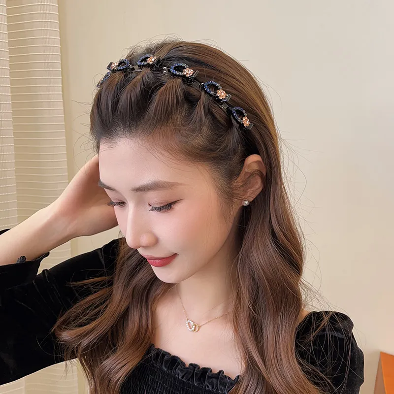 QIMEILA Acrylic Headbands Women's-2