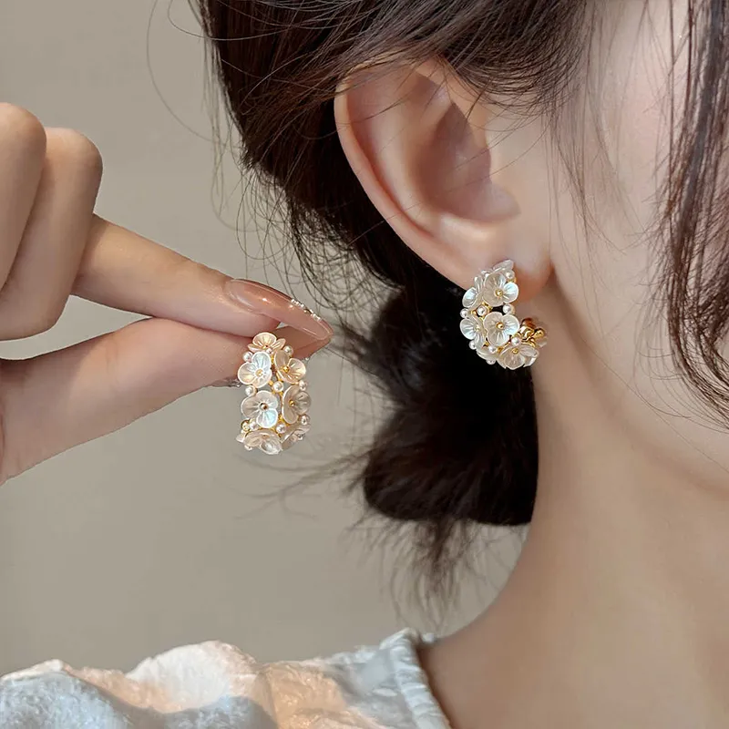 QIMEILA Copper Alloy Earrings Women's-1