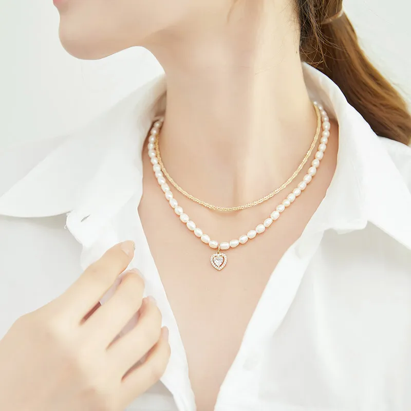 Zoo Jewel Alloy Necklaces Women's-3