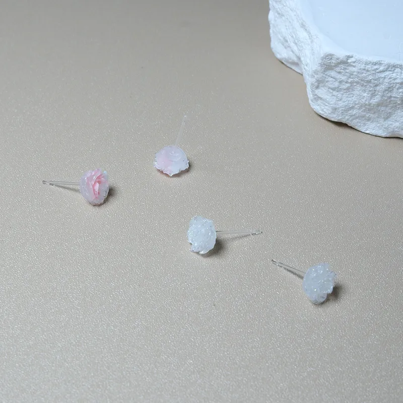 QIMEILA Resin Stud Earrings Women's-3