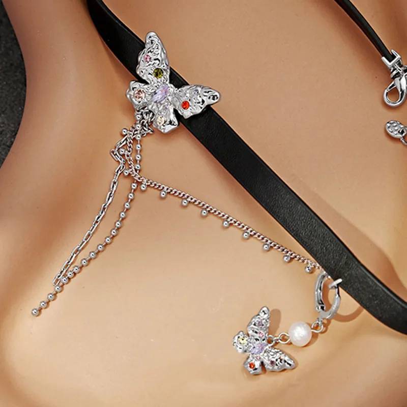 Zoo Jewel Alloy Necklaces Women's-2