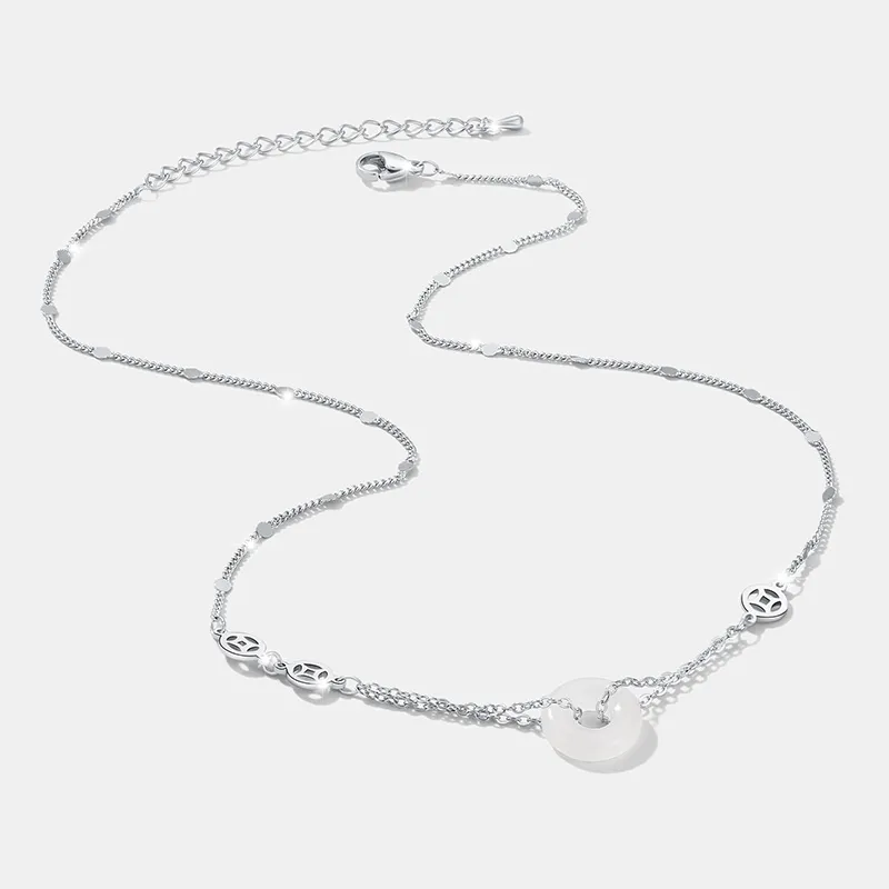 QIMEILA Copper Alloy Necklaces Women's-2