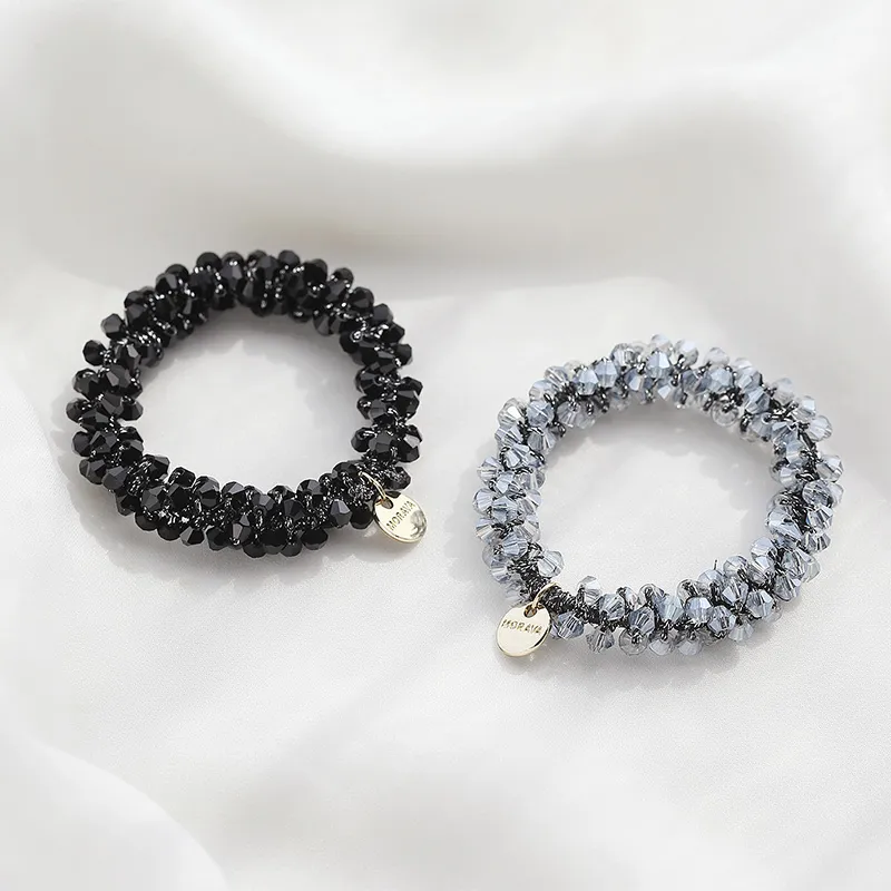 QIMEILA Rubber Band Hair Tie Women's-8