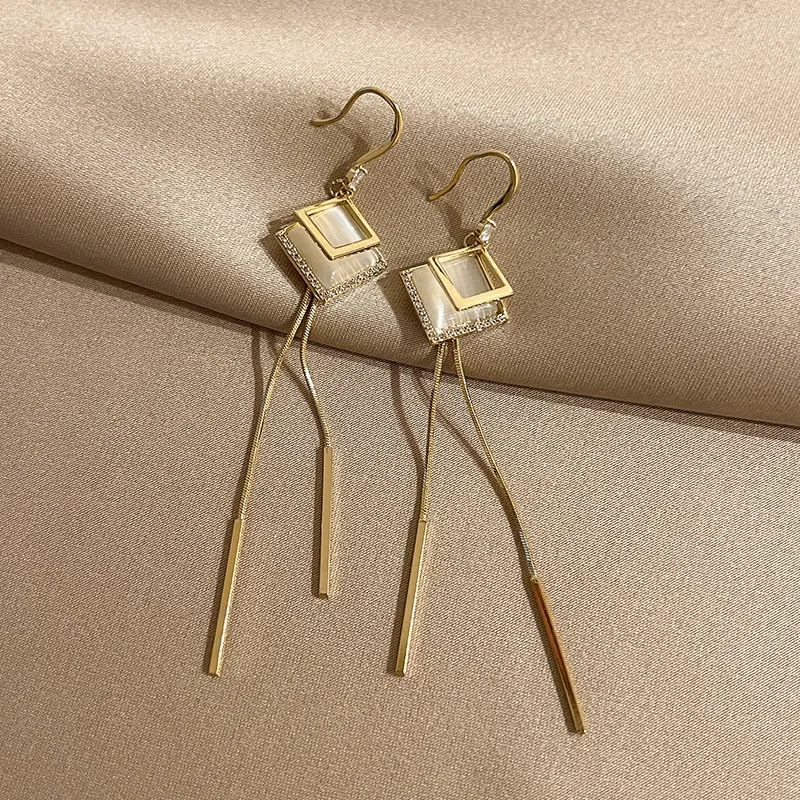 QIMEILA Copper Alloy Earrings Women's-2