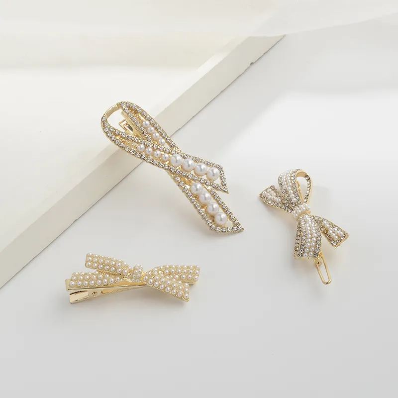 QIMEILA Alloy Hair Clips Women's-2