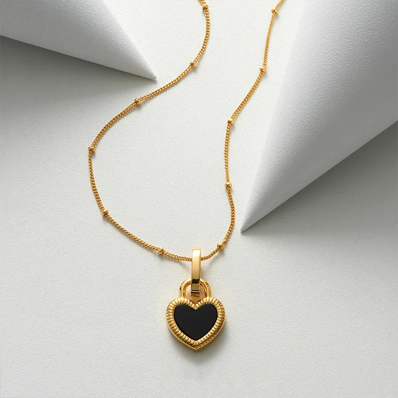 QIMEILA Titanium Steel Necklaces Women's-5
