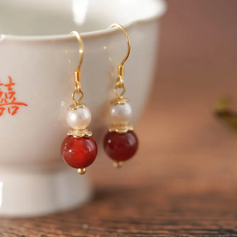 QIMEILA Copper Alloy Earrings Women's-6