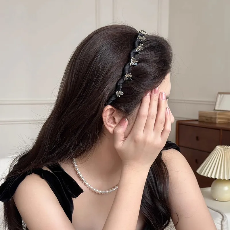 QIMEILA Resin Headbands Women's-2